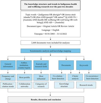 Mapping the knowledge structure and trends in Australian Indigenous health and wellbeing research from 2003 to 2022: a scientometric analysis